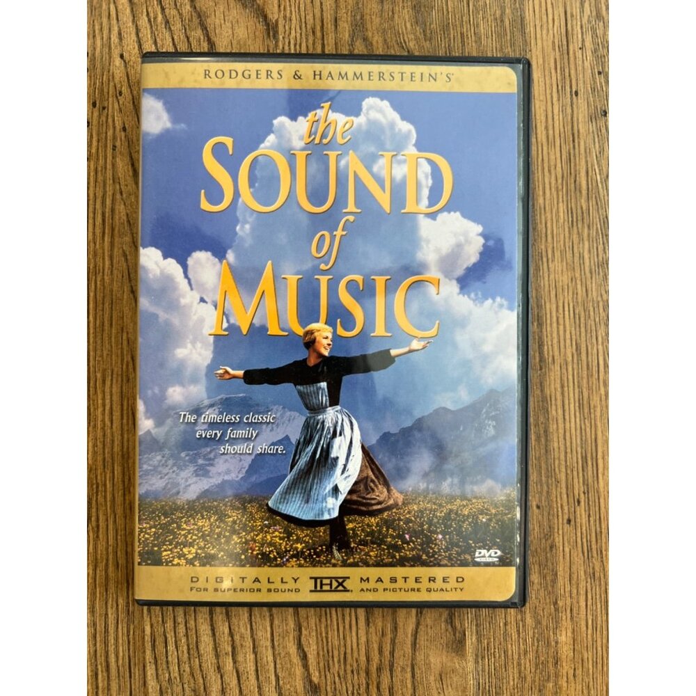 The Sound Of Music DVD Rodgers & Hammerstein Musical Classic Movie Pre-Owned